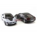 Cochesdemetal.es 2014 BMW i8 eDrive Ionic Silver 1:18 Paragon Models 97081