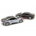 Cochesdemetal.es 2014 BMW i8 eDrive Ionic Silver 1:18 Paragon Models 97081