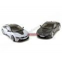 Cochesdemetal.es 2014 BMW i8 eDrive Ionic Silver 1:18 Paragon Models 97081