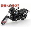 Cochesdemetal.es 2003 Harley-Davidson Dyna Super Glide Sport "Sons Of Anarchy" 1:12 Maisto 32341 HD07