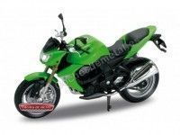 2007 Kawasaki Z1000 Verde-Negro 1:18 Welly 12831