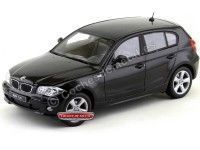 2004 BMW Serie 1 (E87) 120i Negro Metalizado 1:18 Welly 12557