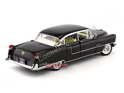 Cochesdemetal.es 1955 Cadillac Fleetwood Series 60 Special "El Padrino" Negro 1:18 Greenlight 12949 2