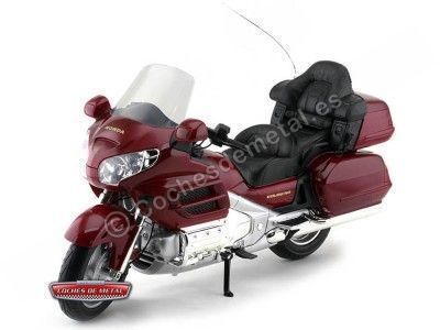 Cochesdemetal.es 2010 Honda Gold Wing Roja 1:6 Motor Max 76264