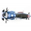 Cochesdemetal.es 2004 BMW K1200RS Azul 1:6 Motor Max 76262