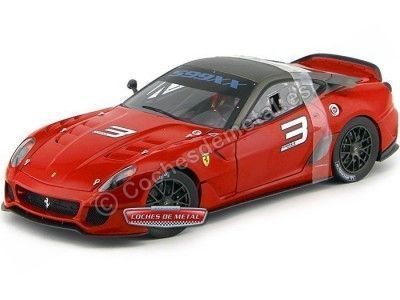 Cochesdemetal.es 2010.- FERRARI 599XX Rojo (Serie Elite T6251).