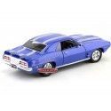 Cochesdemetal.es 1969 Pontiac Firebird Trans Am Azul 1:18 Lucky Diecast 92368