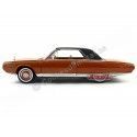 Cochesdemetal.es 1963 Chrysler Turbine Copper Orange 1:18 Lucky Diecast 92448