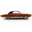 Cochesdemetal.es 1963 Chrysler Turbine Copper Orange 1:18 Lucky Diecast 92448