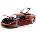 Cochesdemetal.es 2015 Ferrari 488 GTB Cereza Red 1:18 Bburago 16008