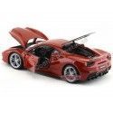 Cochesdemetal.es 2015 Ferrari 488 GTB Cereza Red 1:18 Bburago 16008