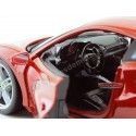 Cochesdemetal.es 2015 Ferrari 488 GTB Cereza Red 1:18 Bburago 16008