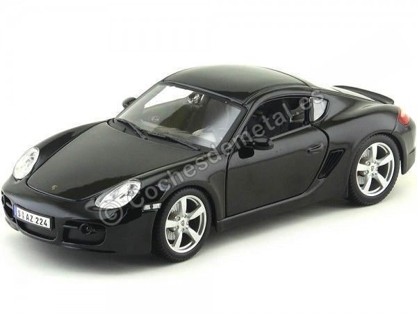 Cochesdemetal.es 2006 Porsche Cayman S Negro Metalizado 1:18 Maisto 31122