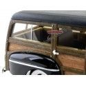 Cochesdemetal.es 1948 Ford Super Deluxe Woody Estate Wagon Black 1:18 Lucky Diecast 20028