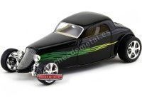 1933 Ford Coupé Shyne Rodz Negro 1:18 Lucky Diecast 92839