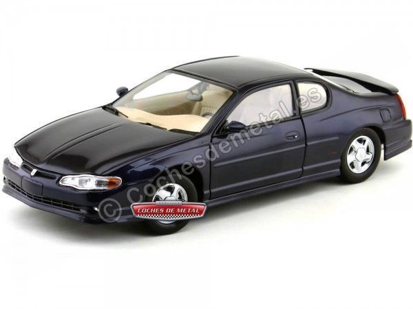 Cochesdemetal.es 2000 Chevrolet Monte Carlo SS Blue marine 1:18 Sun Star 1986