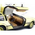 Cochesdemetal.es 1981 DeLorean LK Coupe Gold Edition 1:18 Sun Star 2702