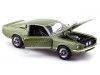 Cochesdemetal.es 1967 Shelby Ford Mustang GT500 Verde 1:18 Auto World AMM993