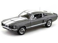 1967 Shelby Ford Mustang GT350 Grey Metallic 1:18 Auto World AMM1060