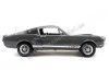 Cochesdemetal.es 1967 Shelby Ford Mustang GT350 Grey Metallic 1:18 Auto World AMM1060