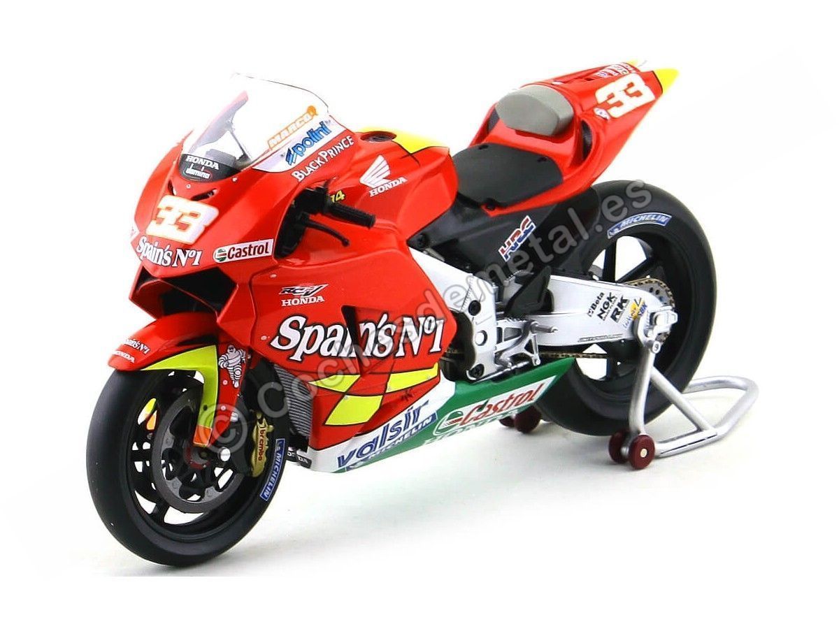 2006 Honda RC211V Team Spain Nº 1 MotoGP Minichamps 122061033 1:12