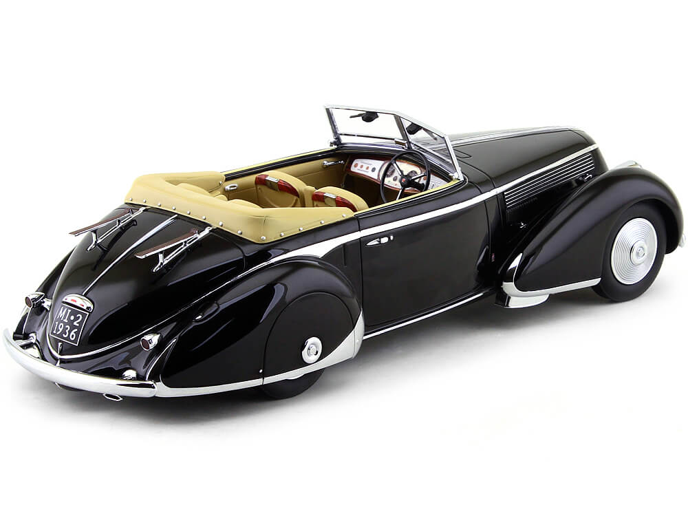 1936 Lancia Astura Tipo 233 Corto Black 1:18 Minichamps 107125332