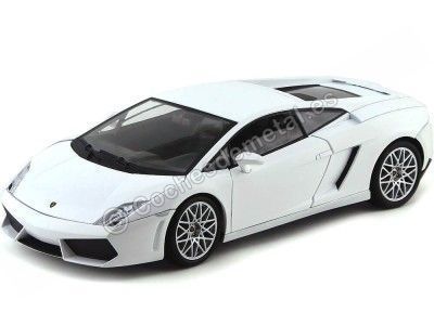 Cochesdemetal.es 2009 Lamborghini Gallardo LP560-4 Blanco 1:18 Mondo Motors 50099