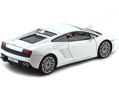 Cochesdemetal.es 2009 Lamborghini Gallardo LP560-4 Blanco 1:18 Mondo Motors 50099 2