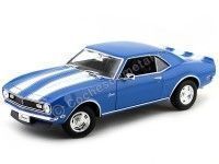 1968 Chevrolet Camaro Z28 Azul/Blanco 1:18 Welly 12553