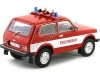 CARSDEMETAL.ES 1976 LADA NIVA FEUREDWEHR Firefighters Red-Blanco 1:18 MC Group 18006