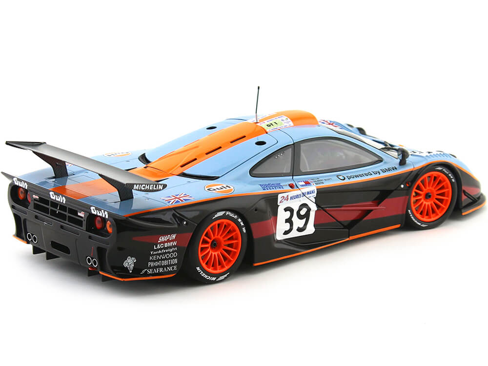 1997 McLaren F1 GTR Gulf Team Davidoff 24h LeMans 1:18 Minichamps 5...