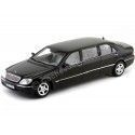 2000 Mercedes-Benz S Class 600 Pullman Negro Metalizado 1:18 Sun Star 4111 Cochesdemetal 1 - Coches de Metal 