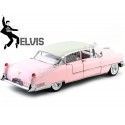 Cochesdemetal.es 1955 Cadillac Fleetwood Series 60 Special "Elvis Presley" Rosa 1:18 Greenlight 12950