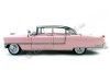 Cochesdemetal.es 1955 Cadillac Fleetwood Series 60 Special "Elvis Presley" Rosa 1:18 Greenlight 12950