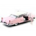 Cochesdemetal.es 1955 Cadillac Fleetwood Series 60 Special "Elvis Presley" Rosa 1:18 Greenlight 12950