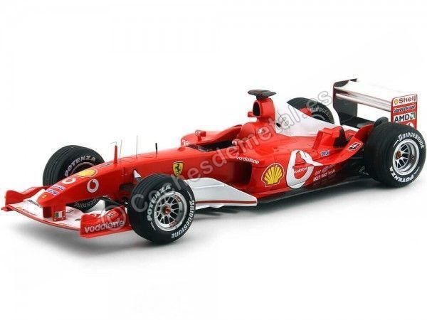 2003 Ferrari F2003-GA Winner GP Japon "Schumacher" 1:18 Hot Wheels Elite N2077 Cochesdemetal 1 - Coches de Metal 