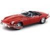 1971 Jaguar Type "E" V12 Cabriolet Rojo 1:18 Lucky Diecast 92608 Cochesdemetal 1 - Coches de Metal 