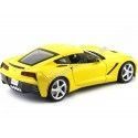 Cochesdemetal.es 2014 Chevrolet Corvette C7 Stingray Amarillo 1:18 Maisto 31182