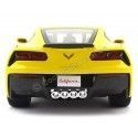 Cochesdemetal.es 2014 Chevrolet Corvette C7 Stingray Amarillo 1:18 Maisto 31182