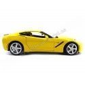 Cochesdemetal.es 2014 Chevrolet Corvette C7 Stingray Amarillo 1:18 Maisto 31182