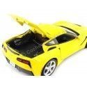 Cochesdemetal.es 2014 Chevrolet Corvette C7 Stingray Amarillo 1:18 Maisto 31182