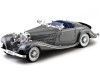 Cochesdemetal.es 1936 Mercedes-Benz 500K TYP Specialroadster Gris 1:18 Maisto 36862