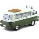 Carsdemetal.es 1965 Barkas B 1000 Mini Bus Polícia Alemã 1:18 MC Grupo 18009