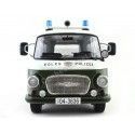 Cochesdemetal.es 1965 Barkas B 1000 Feurewehr Mini Bus Policía Alemana 1:18 MC Group 18009