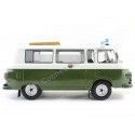 Cochesdemetal.es 1965 Barkas B 1000 Feurewehr Mini Bus Policía Alemana 1:18 MC Group 18009