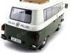 Cochesdemetal.es 1965 Barkas B 1000 Feurewehr Mini Bus Policía Alemana 1:18 MC Group 18009