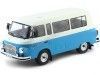 Carsdemetal.es 1965 Barkas b 1000 mininudo azul/branco 1:18 MC Grupo 18007