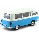 Cochesdemetal.es 1965 Barkas B 1000 Minibus Azul/Blanco 1:18 MC Group 18007