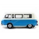 Carsdemetal.es 1965 Barkas b 1000 mininudo azul/branco 1:18 MC Grupo 18007