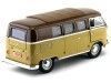 Carsdemetal.es 1962 Volkswagen microbus combi tipo 2 t1 marron-Gold 1:18 Lucky Diecast 92328